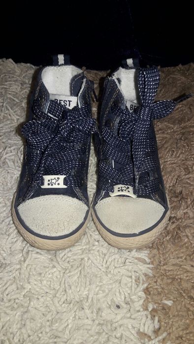 Ботиночки демисезонные мокасины next для девочки 22-23 размер