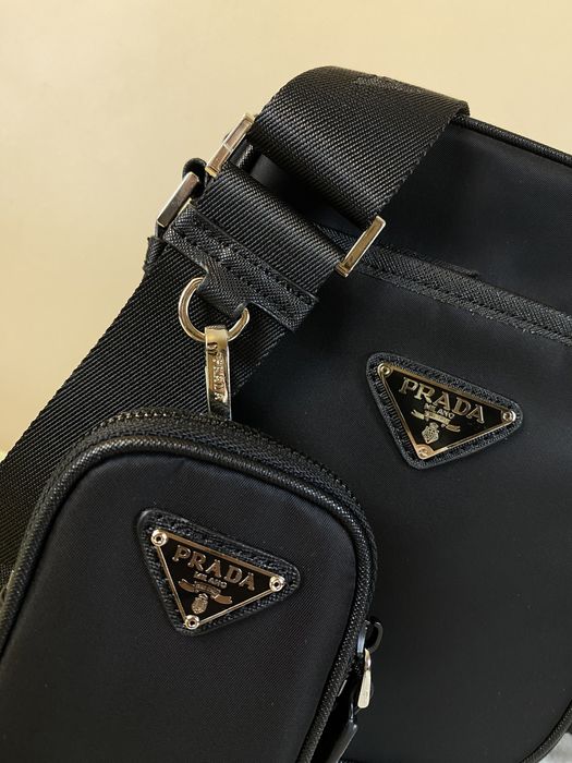 PRADA Re-Nylon Small Shoulder Bag Black