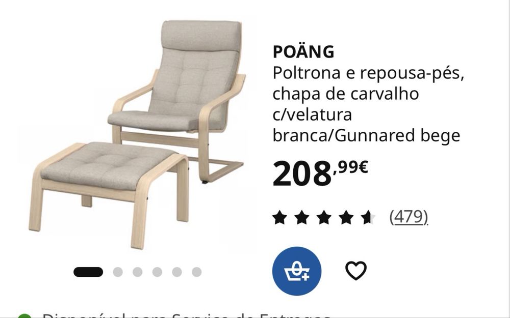 Poltrona + Repousa pés
