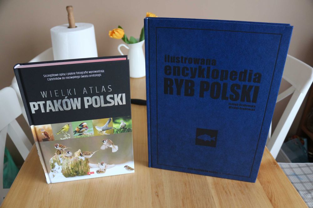 sprzedam piękne atlasy ryb i ptaków idealne na prezent