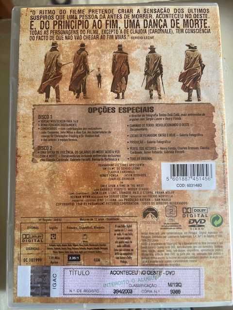 Aconteceu no Oeste de Sergio Leone com Charles Bronson