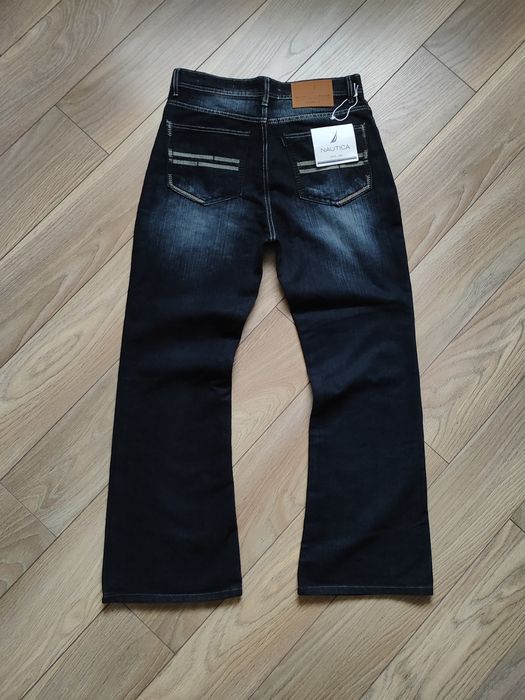 Bootcut jeans/чорні джинси буткат