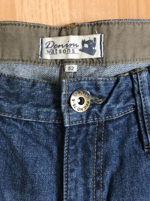 Брендові Denim штани чол розмір наш 50-52 сині джинси Watsons