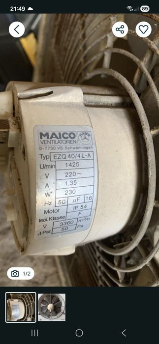 Wentylator MAICO
