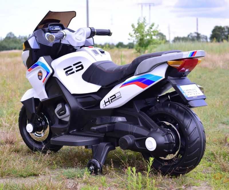 BAWIBUS.PL motorek MEGA MOTOR na akumulator dla dzieci GAZ W RĄCZCE