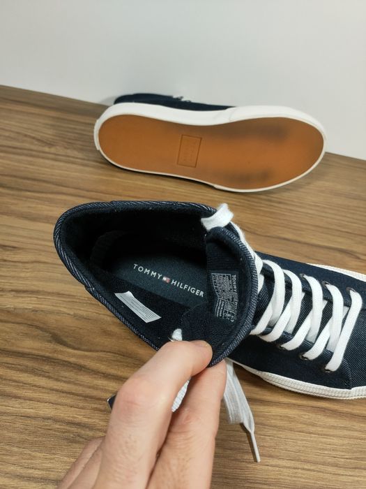 Buty Tommy Hilfiger sneakersy męskie bawełniane r. 41 26cm