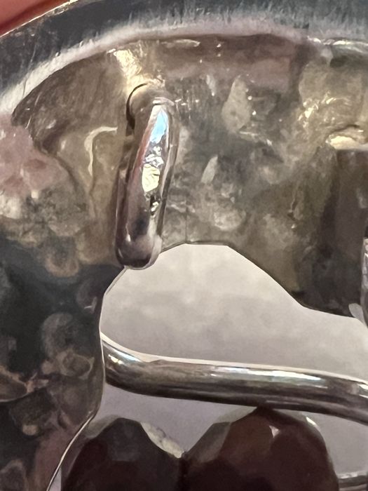 Pregadeira em prata.-gr. 16,25