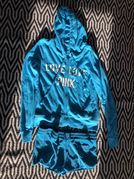 кофта толстовка батник свитшот Victoria Secret Виктория Сикрет Pink