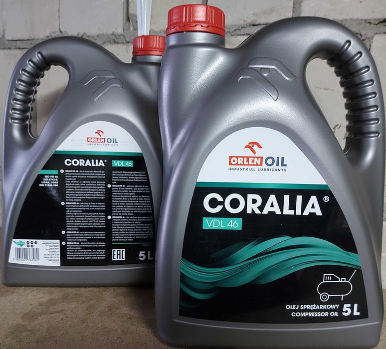 Olej sprężarkowy 5L do sprężarki kompresora sprężarek kompresorów opis