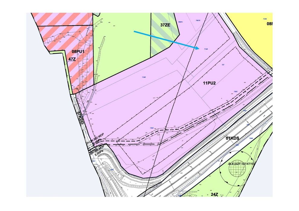 DO NEGOCJACJI_131 zł/m²_PRODUKCYJNO-USŁUGOWA_0.70 ha(S52 Bielsko - B.)