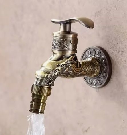 Кран для умивальника та поливу