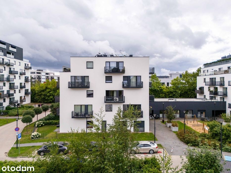 3 pokoje przy Lasku Marcelińskim|57,77 m²|2 balkony|Garażx2 |2020 r.