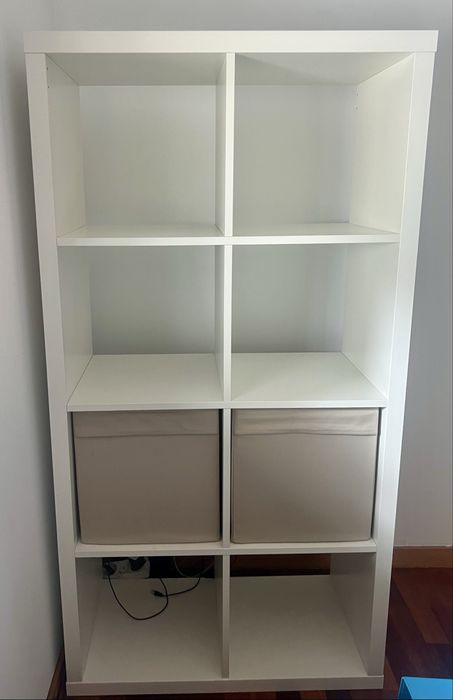 Estante cubos branca