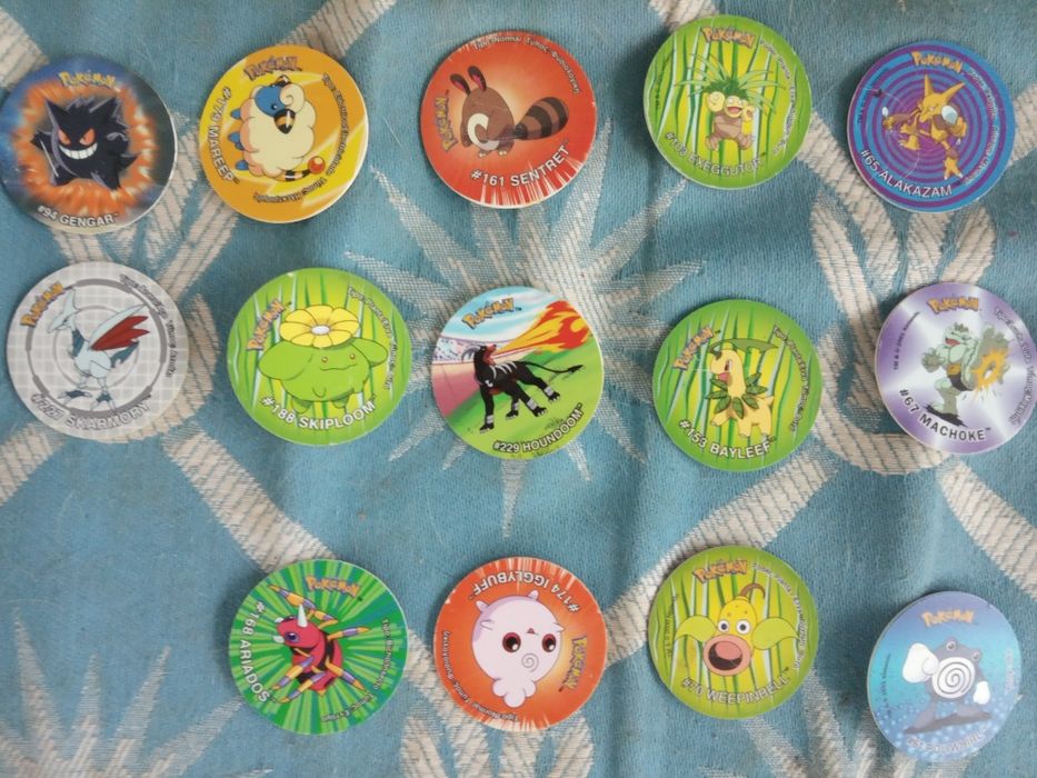 Vendo tazoz do Pokémon