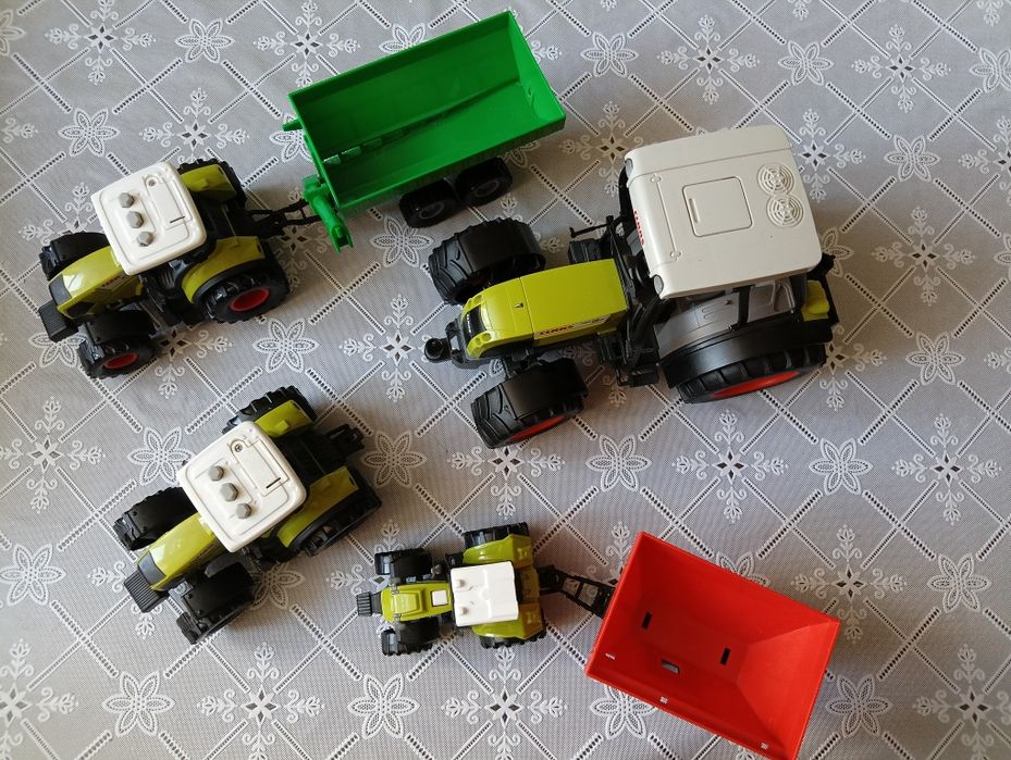 Traktory przyczepy pojazdy dla chlopca