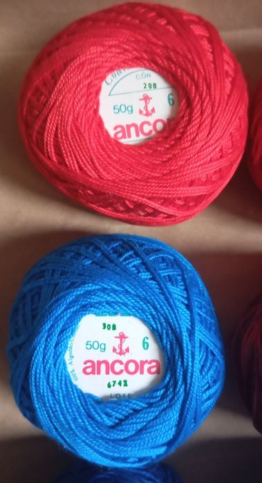 Everything €25. Crochet yarn: Anchor, Heart, Crown, etc...64586295312259121