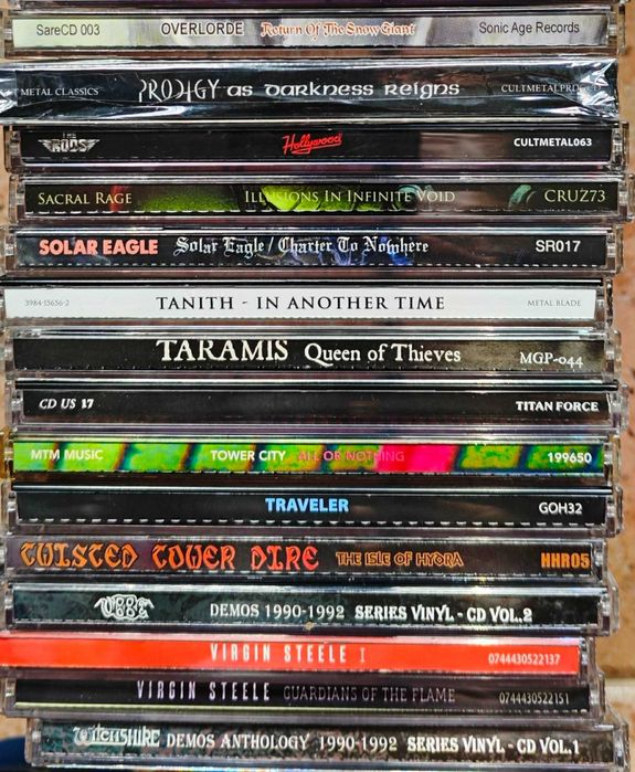 CDs AOR hard heavy speed thrash metal