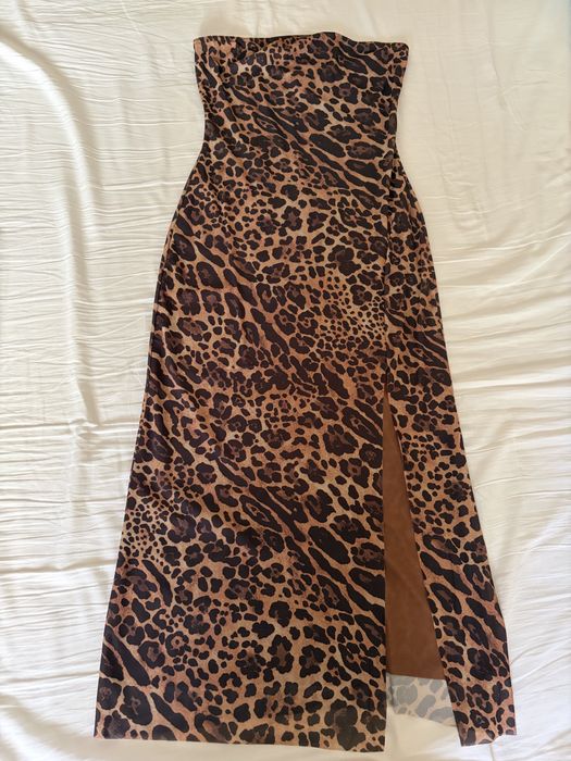 Vestido leopardo