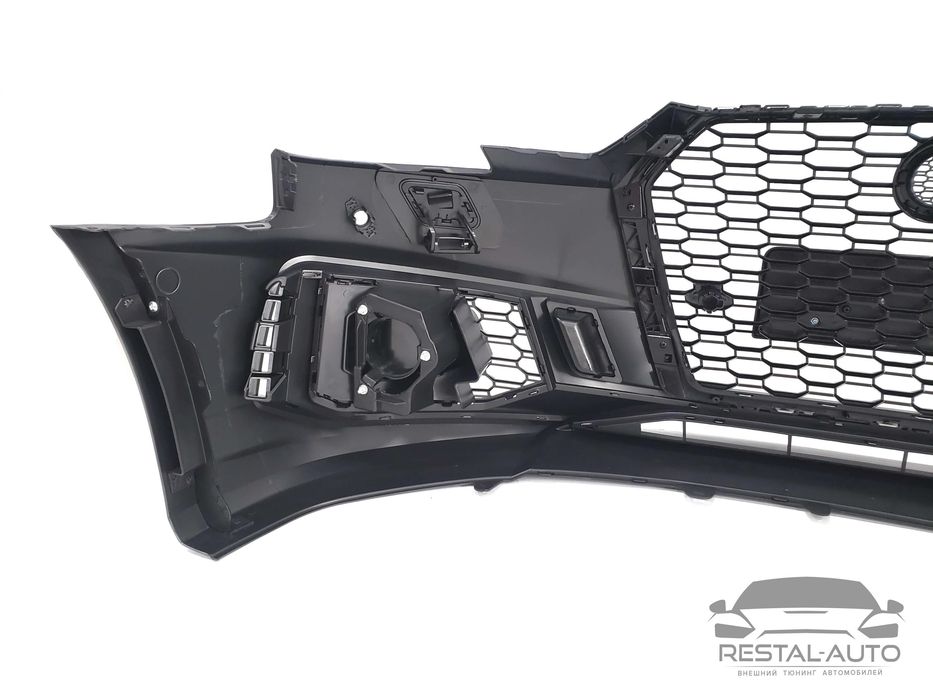 Передний бампер Audi A4 B9 2015-2019 год RSU в стиле RS4 Под радары