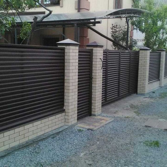 Паркан Жалюзі Забор Ранчо