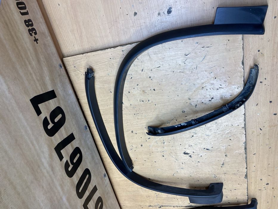 Акри розширені тігуан 1 tiguan 1 R-Line спорт арки накладки на крило