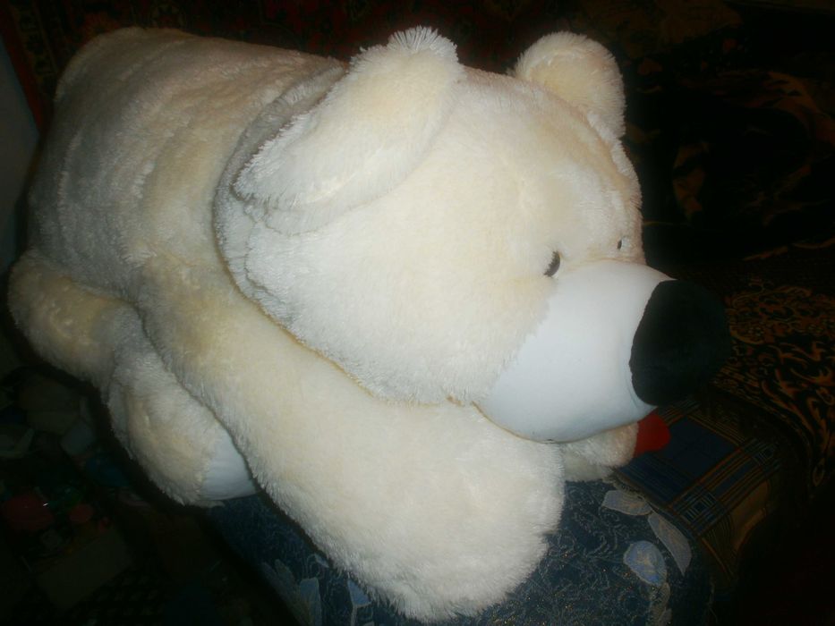 медведь   белый большой-550 грн