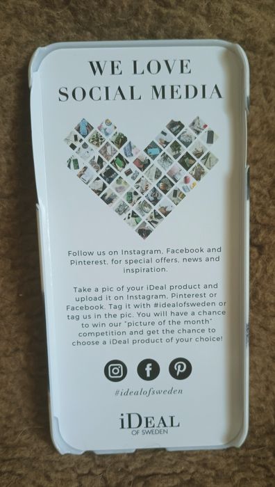 Etui iDeal of Sweden na iPhone od 6 do 8 plus