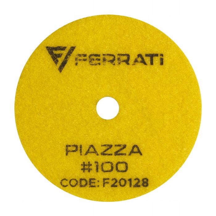 Ferrati Piazza Pad Szlifujący Do Ceramiki, Gresu I Kamienia 100Mm G100