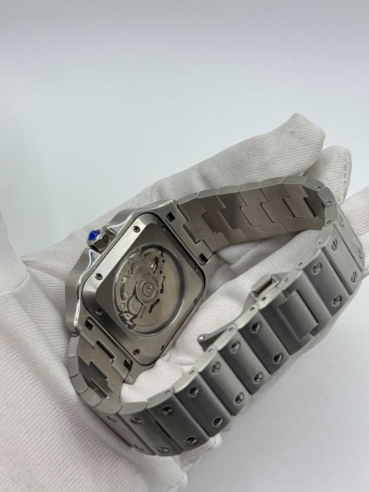 Seiko Mod Zegarek Santos Skeleton