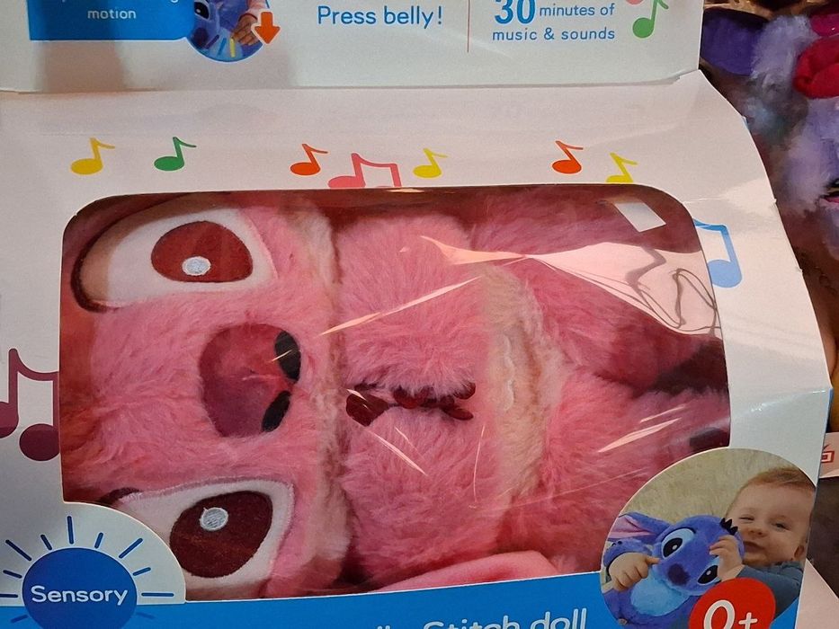 Дышащий Стич ночник 4 режима