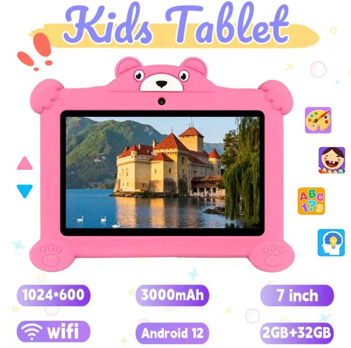 Планшет дитячий, Android 12.0 Kids Tablet