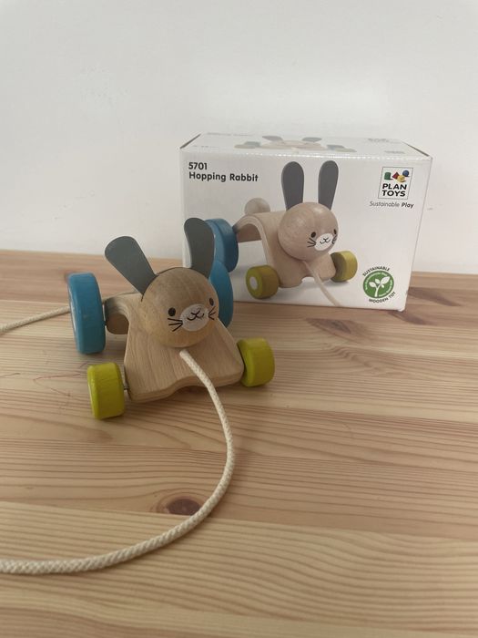 Plan toys Królik do ciągnięcia