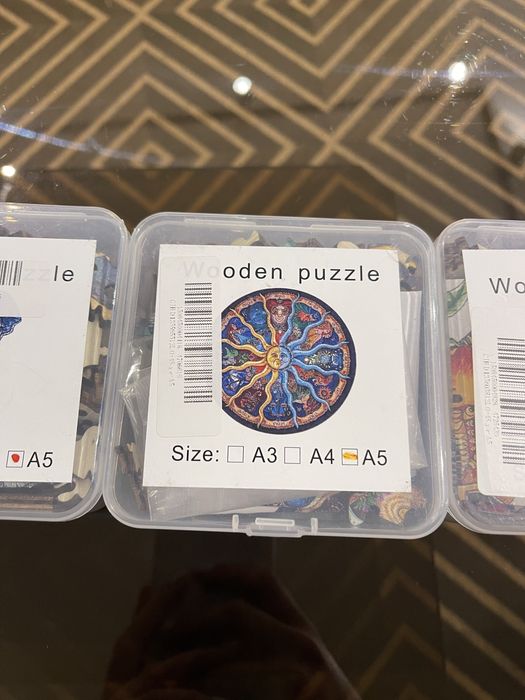 Деревʼяні пазли wooden puzzle