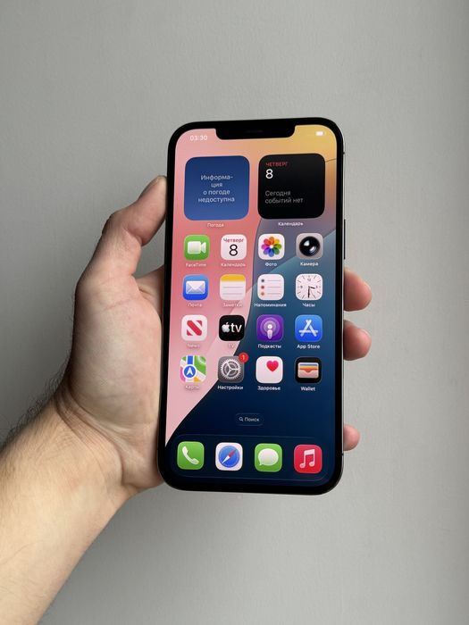 iPhone 12 Pro Max 128 Gb Graphite Neverlock АКБ 100% Идеальный