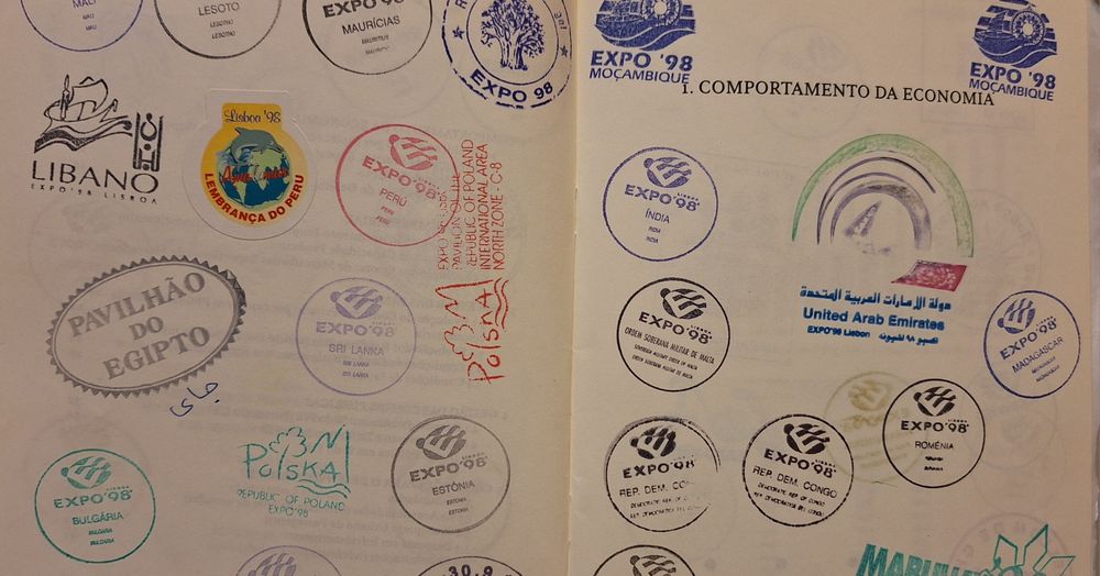 Portugal em grande. Livro da Exp. 98