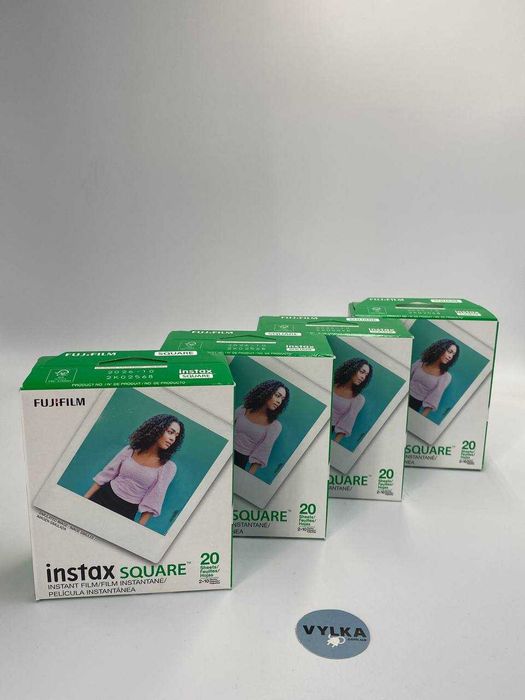 Фотопапір Instax SQUARE 20 фото фотоплівка картридж 12.2026
