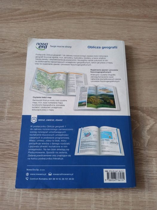 Oblicza geografii 1, zakres rozszerzony, Nowa Era