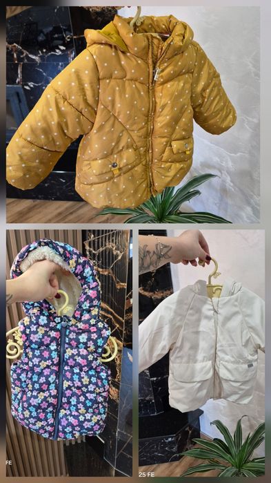 Жилетка, Куртка  для дівчинки 74-80