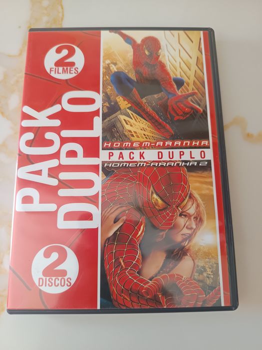 DVD pack homem aranha 1 e 2