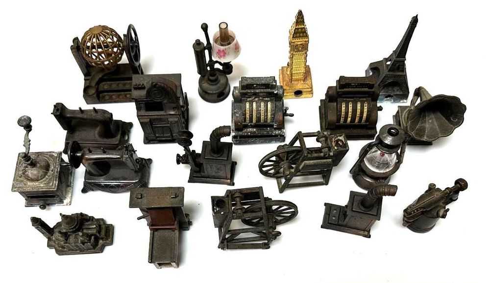 Coleção de 18 afiadeiras anos 70