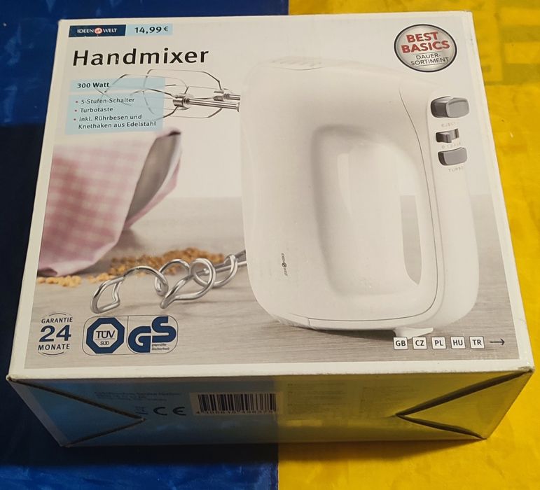 Миксер ручной IDEENWELT из Германии