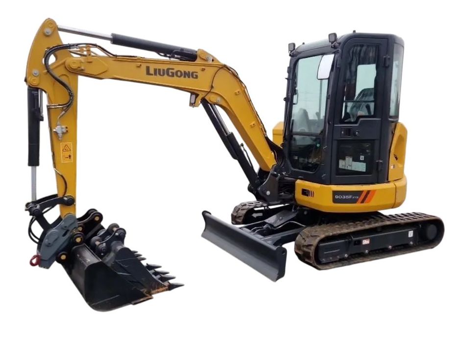 Liu Gong 9035F ZTS, KLIMA, 3 ŁYŻKI  szybkozłącze hydrauliczne, 303.5/SY35U/VIO/33/38/KX037-4/U36