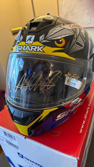 Capacete SHARK Replica Miguel Oliveira (com assinatura)