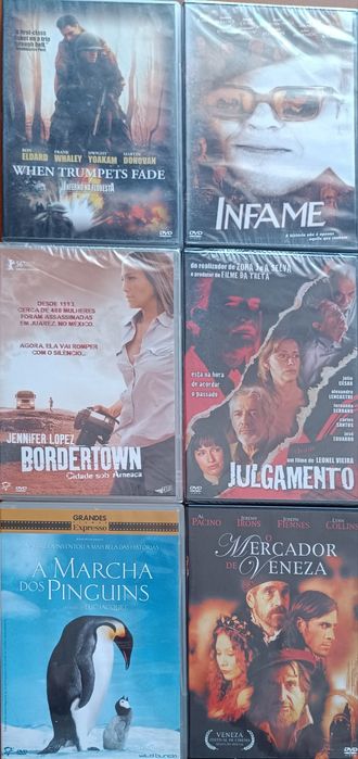 DVD's originais alguns ainda plastificados