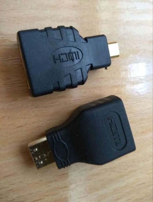 Переходник micro/mini HDMI на HDMI 1шт