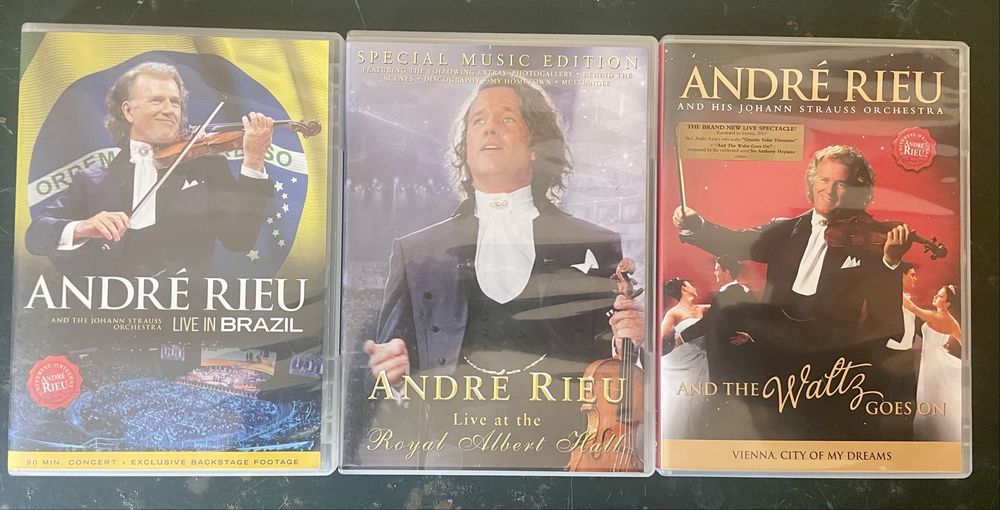 3 DVDs Andre Rieu