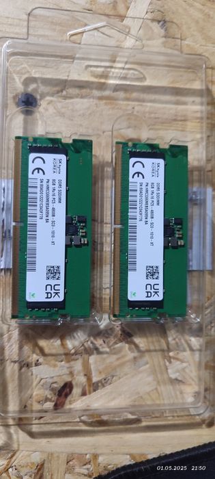 ОЗУ DDR5 2х8 Gb (4800)