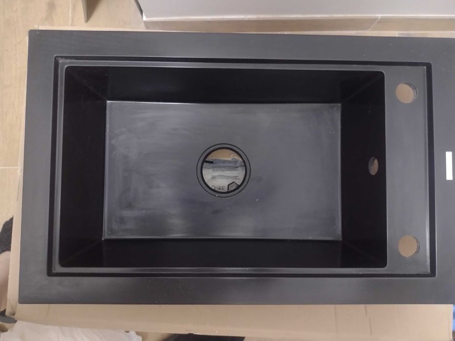 Zlewozmywak GRANITAN jednokomorowy duży