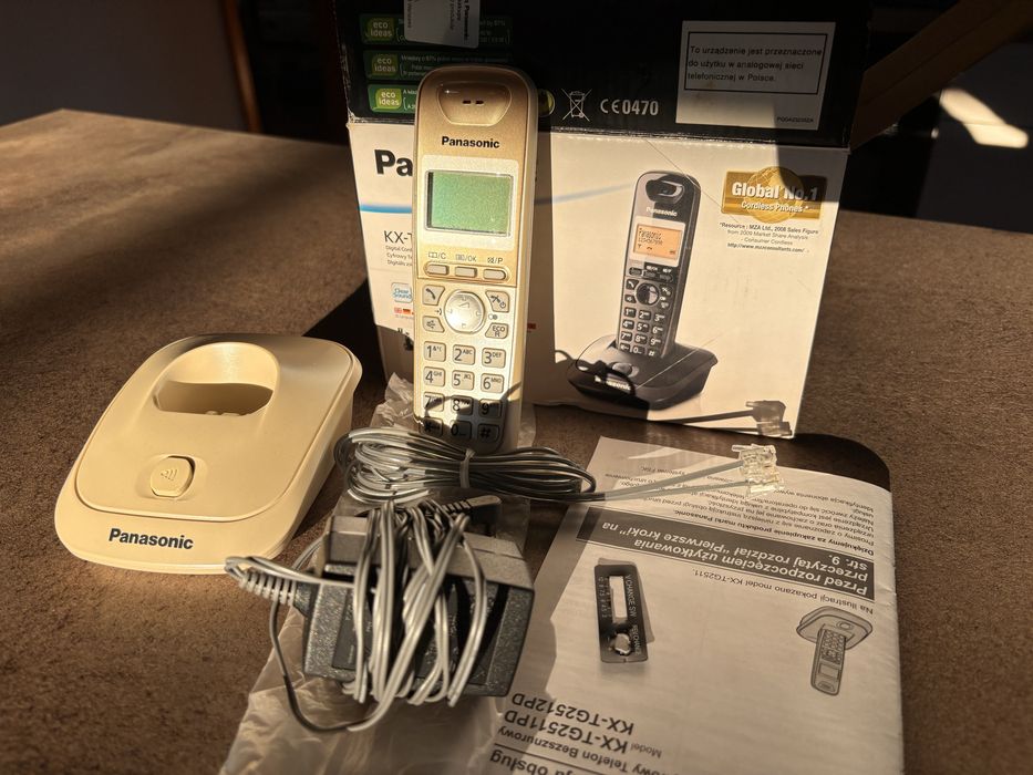 Telefon bezprzewodowy Panasonic KX-TG2511