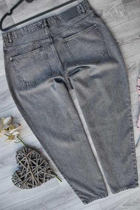 *Lefties* jeansy denim woman szare nowe_44